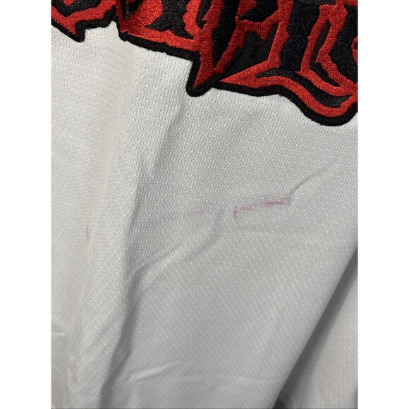 The Disciples Hockey Jersey Religion Funny Embroidery 7 White Needs Repair Large - Picture 3 of 10